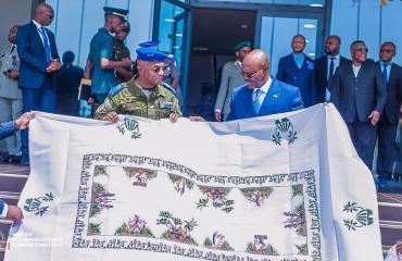 Coopération militaire RDC - Côte d'Ivoire : Guy Kabombo visite l'Académie antiterroriste de Jacqueville