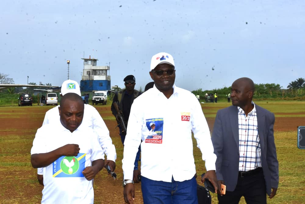 Julien Paluku Kahongya à Beni pour lancer la campagne électorale en faveur de Félix Tshisekedi et ses candidats du regroupement AB-50