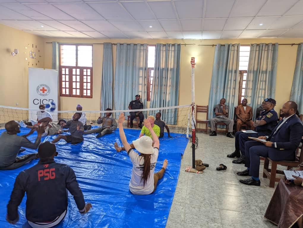 Bunia : Grâce au soutien du CICR, la province de l'Ituri dispose désormais d'une ligue paralympique