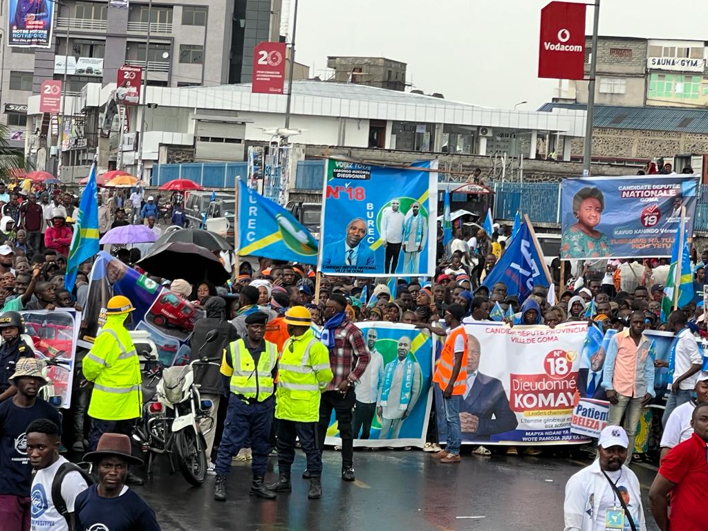 Julien Paluku Kahongya mobilise à Goma pour Félix Tshisekedi: "Consolider les acquis pour un avenir meilleur"