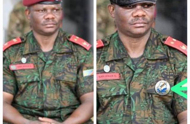 Fact-Checking/Non, le commandant de la Garde Républicaine n’a pas porté un badge de l’UDPS : il s'agit d'un photomontage