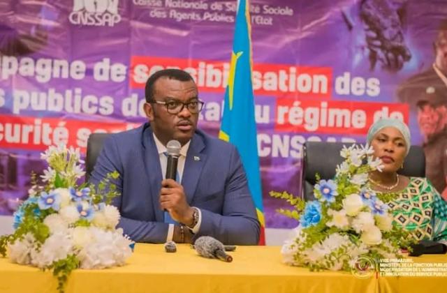 Lualaba : Jean-Pierre Lihau sensibilise les Forces de défense sur la nouvelle sécurité sociale des agents publics