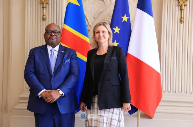 Aimé Boji et Yaël Braun-Pivet renforcent l’axe parlementaire Kinshasa-Paris