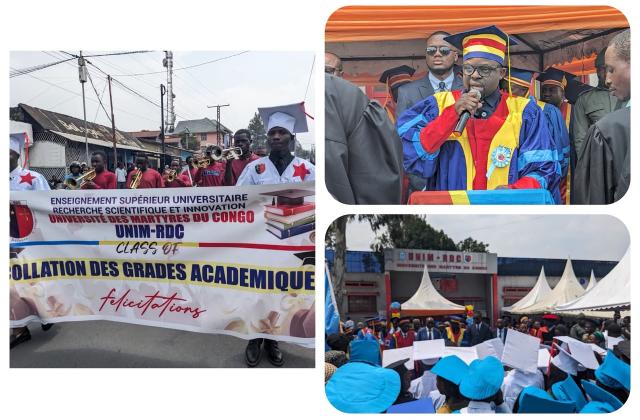 Goma : l’UNIM lance 200 lauréats sur le marché de l’emploi