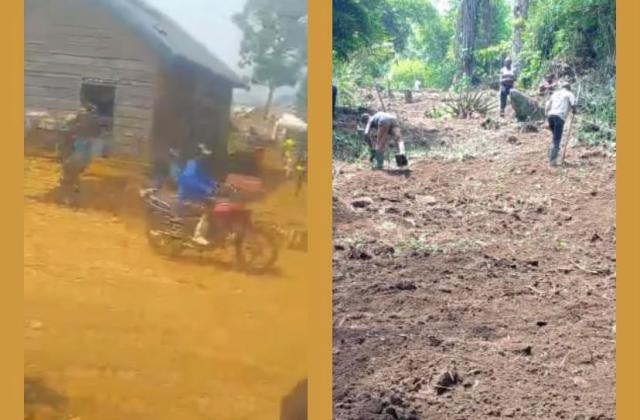 Walikale : la première moto fréquente Ntoto-Langira-Humura par la route Buhimba-Ntoto construite par le Secteur des Wanianga