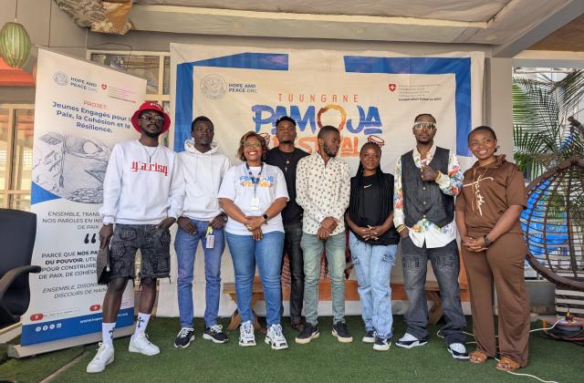 Bukavu : Hope and Peace DRC place la paix au cœur du festival « Tuungane Pamoja »