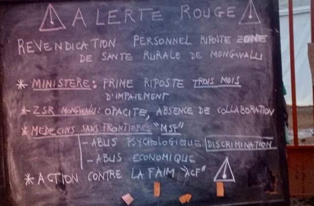 Ebola–Ituri : trois mois d'impayés, une manifestation des prestataires de la riposte réprimée à Mongbwalu