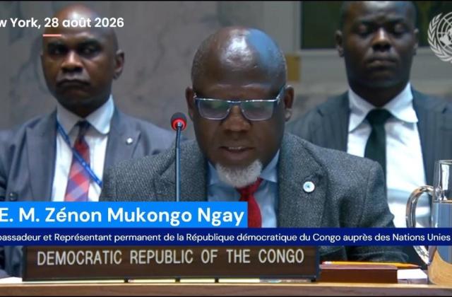 Conseil de sécurité : au nom des A3, la RDC plaide pour une réponse globale à la crise Haïtienne