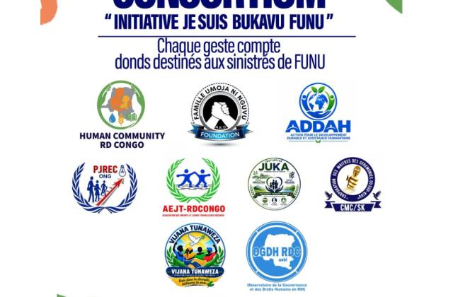 Bukavu : le Consortium « Je suis Bukavu Funu » annonce une descente à Cimpunda pour évaluer les besoins après les incendies
