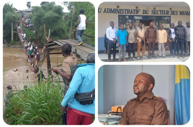 Walikale : le Secteur des Wanianga se mobilise pour la reconstruction du pont Bimahamba