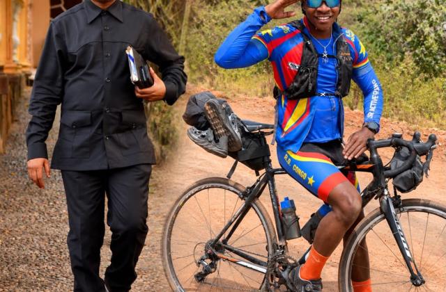 Cédric Badumba rend hommage à Miguel Masaïsaï, « l’homme qui roulait à vélo pour la paix »