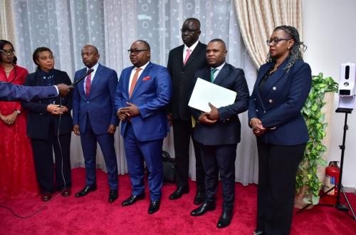 <p>Préparatifs des 9èmes jeux de la Francophonie, Jean-Michel Sama Lukonde a effectué une visite d’inspection de différentes infrastructures qui seront mises à contribution </p>
