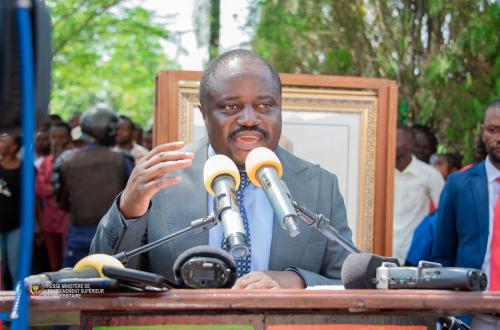 RDC-ESU : Lancement de la formation paramilitaire, "ces étudiants ne deviendront pas des militaires" (Muhindo Nzangi)