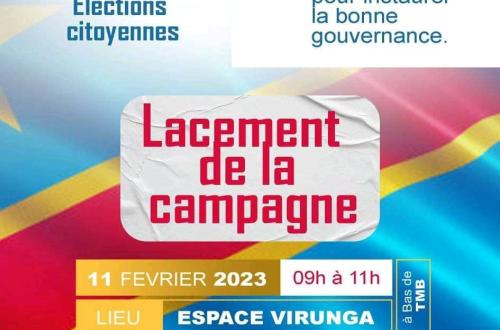 BENI : Lancement de la campagne « Élections citoyennes » pour sensibiliser la population à bien élire ses représentants