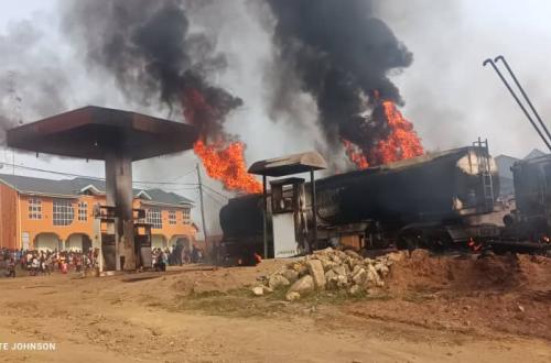 Ituri: Au moins 5 blessés dont deux graves lors de l’incendie dans une station d’essence à Bunia