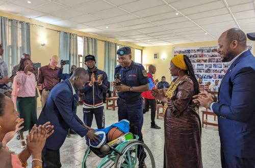 Bunia : Grâce au soutien du CICR, la province de l'Ituri dispose désormais d'une ligue paralympique
