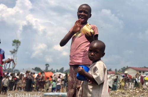 Guerre du M23 : Des enfants ayant fui des atrocités du M23 confiant du retour de la paix en RDC qui connaîtra leur participation
