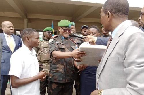 Exetat 2023 : à Goma, le Gouverneur de province a lancé officiellement les épreuves à l'Instigo