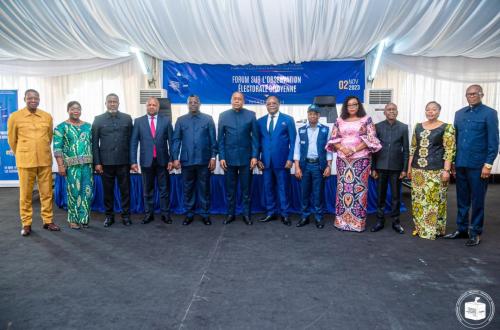 Élections RDC 2023 : Le Président de la CENI anime le forum sur l’observation électorale