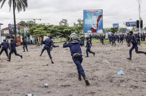 Manifestation à Kinshasa : Interpellation de l'organisateur pour la présence de mineurs et incidents