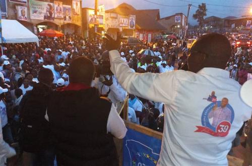 Julien Paluku lance sa propre campagne électorale à la députation nationale à Lubero et celle de son candidat numéro 20 Félix Tshisekedi