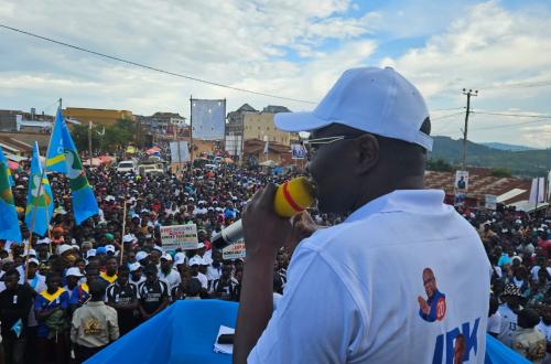 Julien Paluku Kahongya balise le terrain pour le N°20 à la Présidentielle Félix Tshisekedi dans son fief électoral de Lubero