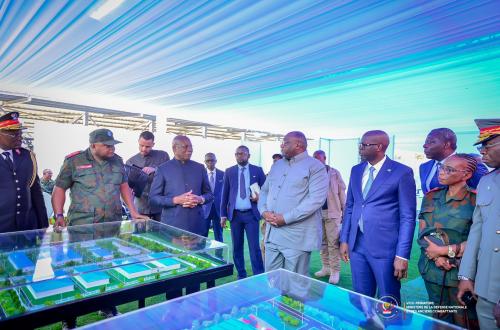 Haut-Katanga : JP Bemba lance les travaux de construction d’un complexe industriel de défense