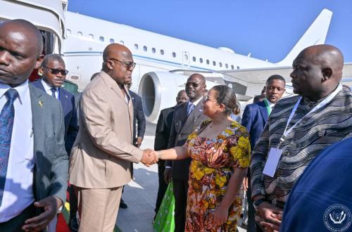 Félix Tshisekedi séjourne à Harare pour participer au 44ème sommet de la SADC