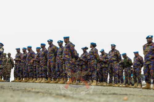 Déploiement du quatrième contingent de la Force de Réaction Rapide du Kenya dans le cadre de la MONUSCO
