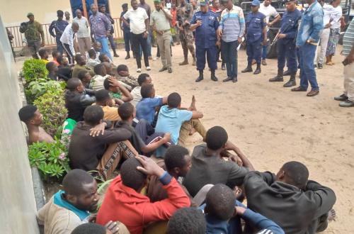 Arrestation des 40 présumés criminels dont 2 rwandaises et un collaborateur du M23