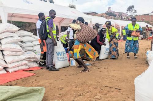 5 404 ménages reçoivent chacun une ration alimentaire de 30 jours