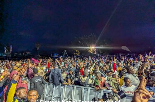 10e édition du Festival Amani à Goma, un samedi sous pluie, avec un grand public