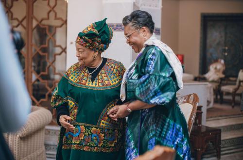 Rencontre entre la Première ministre Judith Suminwa et Bobi Ladawa, un échange inspirant sur le rôle des femmes dans la société