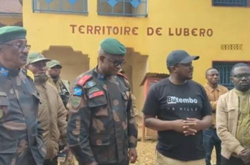 À Lubero, le député national Rémy Mukweso apporte une assistance à l'armée avec un message de soutien