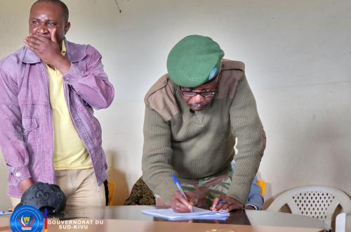 Amuri William Yakutumba va diriger les opérations de l'autodéfense pour combattre les rebelles du M23-RDF à Fizi