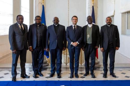 La CENCO-ECC rencontre Emmanuel Macron à l'Élysée