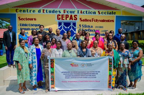 Mise en œuvre de la ZLECAf : des femmes entrepreneures Congolaises se préparent au marché intra-Africain