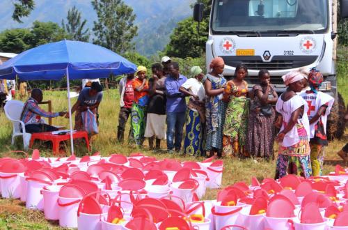 Le CICR assiste 5.880 ménages de déplacés et retournés dans le territoire de Kalehe