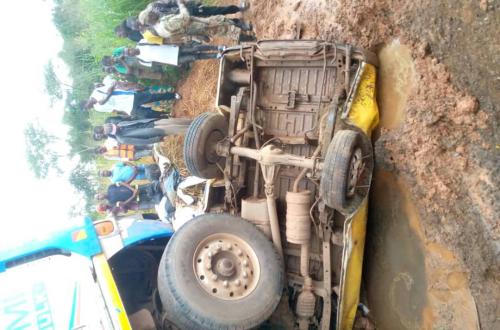 Accident près de Bunia : trois morts dont un bébé et dix-sept blessés