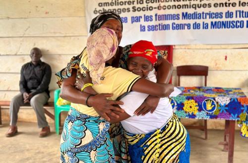 Des femmes relancent le dialogue entre les communautés Hema et Lendu après cinq ans de silence