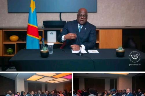 Devant la diaspora en Serbie, le Président F. Tshisekedi fixe les lignes rouges de l’accord conclu avec le Rwanda