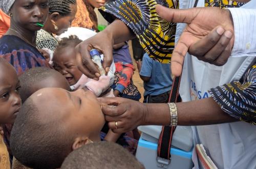 Nord-Kivu : lancement de la vaccination contre la poliomyélite