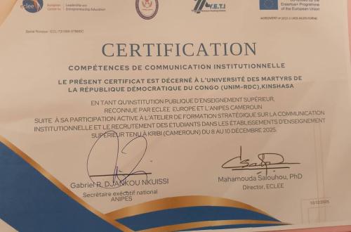 Cameroun : l’Université des Martyrs du Congo rayonne à Kribi