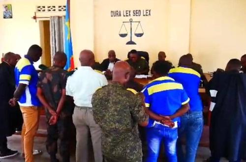 Ituri : la Cour militaire condamne des officiers FARDC et des civils pour divers crimes militaires