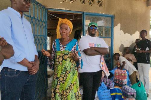 Nord-Kivu : les Basketteurs de Beni assistent les orphelins et veuves des militaires