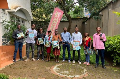 Bukavu : un groupe d'étudiants en communication à l'UOB reçu par le Bureau de la SOCEARUCO