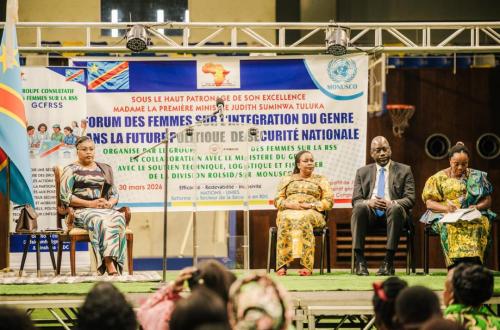 RDC : la réforme du secteur de la sécurité sous pression des exigences d’inclusion du genre