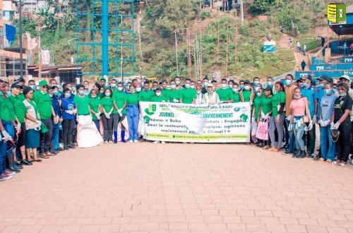 JME : l’ISDR-Bukavu mobilisé pour une ville sans déchets plastiques