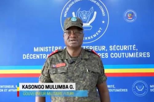 Ituri : « Nous avons tous les outils pour relever les défis sécuritaires », affirme Gaby Kasongo Mulumba