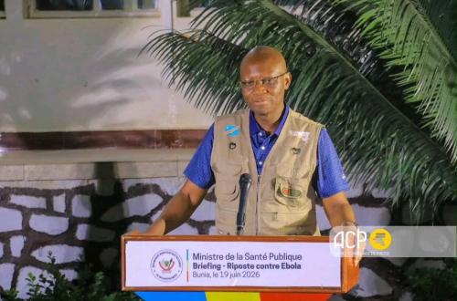 Ituri : le minstre de la santé rassure les prestataires de la riposte contre Ebola à Bunia